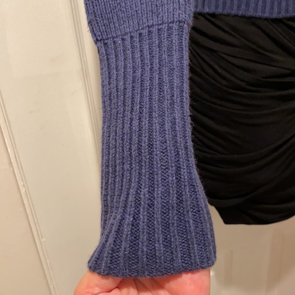 American Eagle button up ribbed knit cardigan in cobalt blue in size XS - Picture 7 of 14